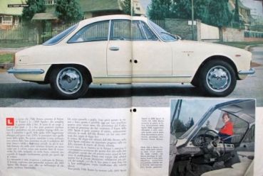 Alfa Romeo 2000 Sprint Modelprogram 1960 Carbrochure (2348)